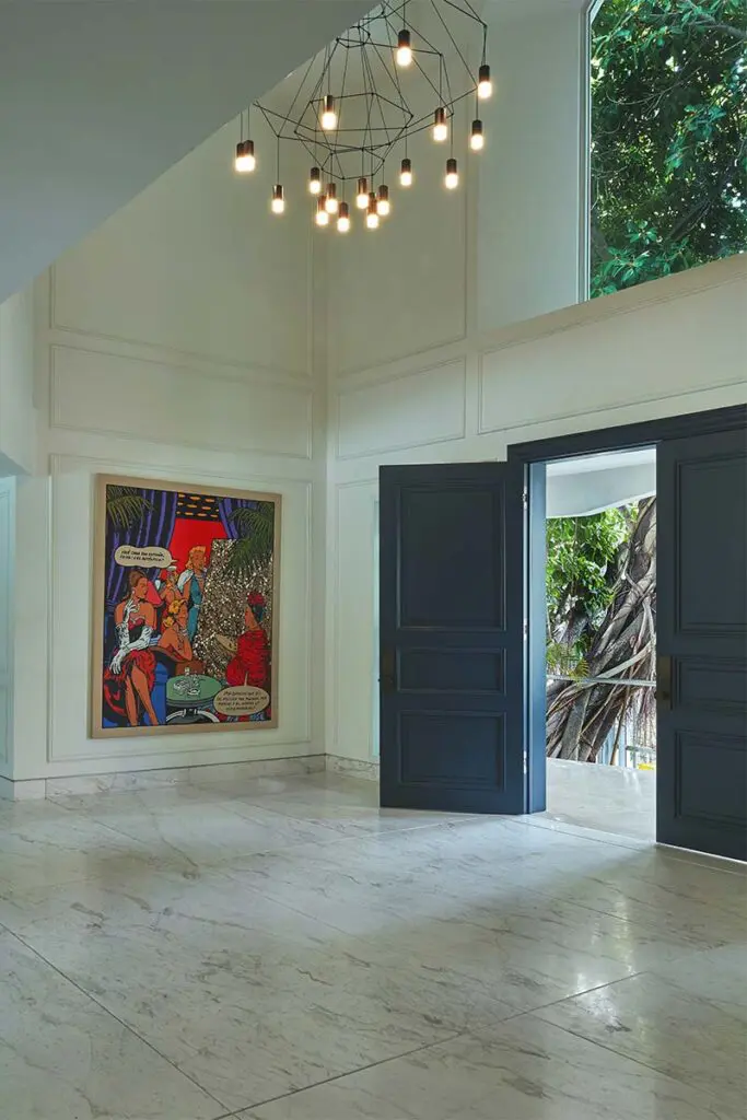 Una casa en la costa colombiana con un interiorismo entre clásico y contemporáneo