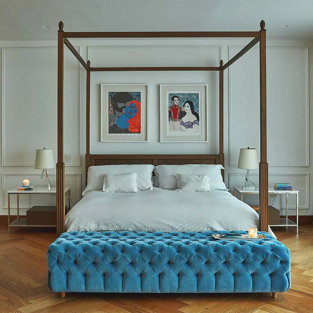 Una casa en la costa colombiana con un interiorismo entre clásico y contemporáneo