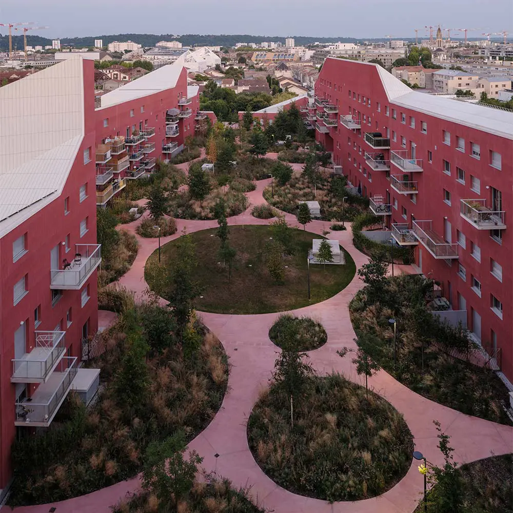 Uno de los conjuntos residenciales más disruptivos que pueda ver está en francia