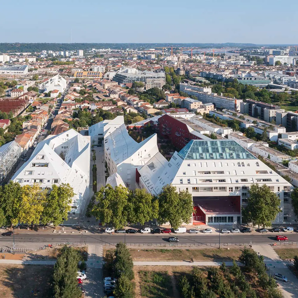 Uno de los conjuntos residenciales más disruptivos que pueda ver está en francia