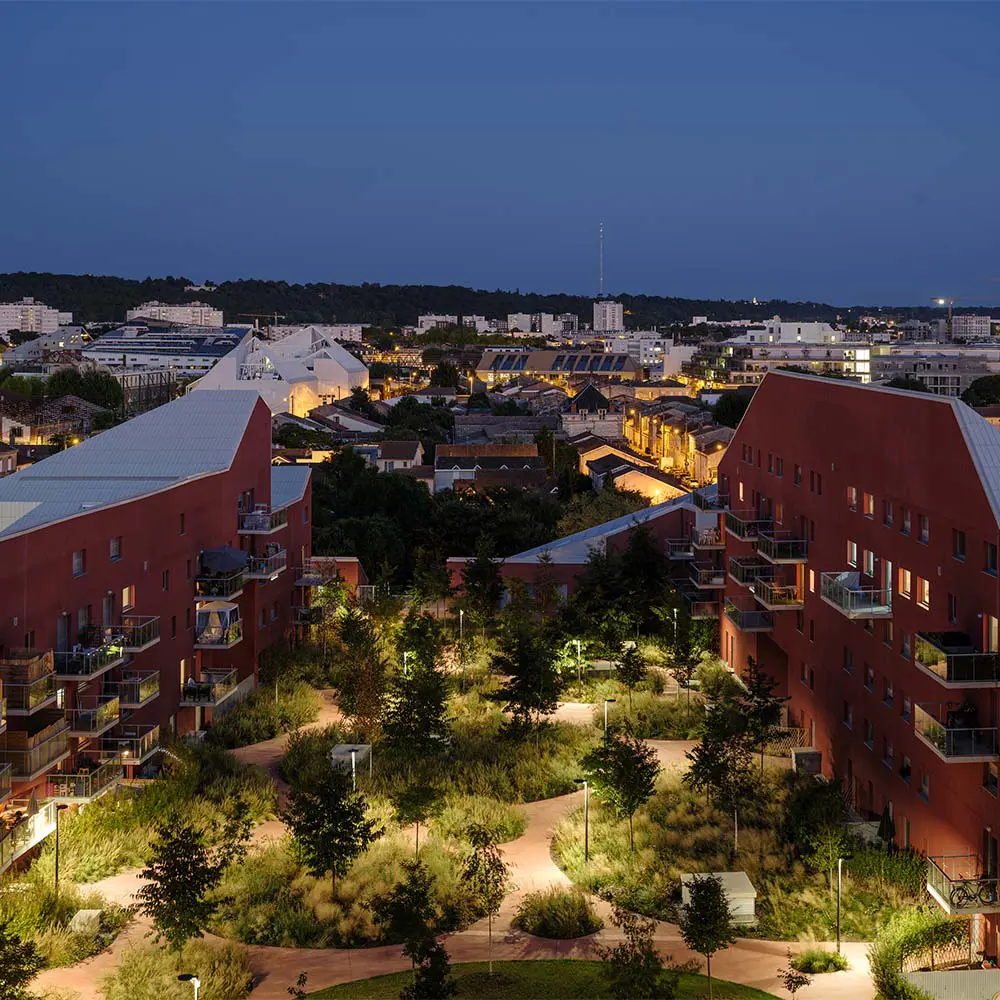 Uno de los conjuntos residenciales más disruptivos que pueda ver está en francia