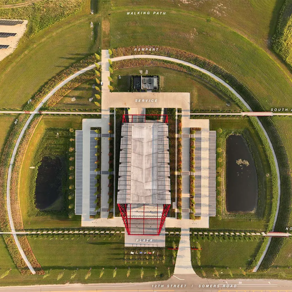 Conozca la arquitectura del centro de archivos militares pritzker