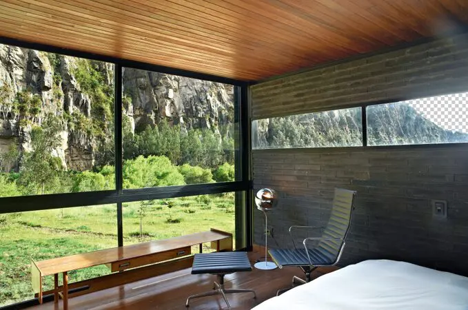 Una casa frente a las rocas de suesca, cundinamarca Una casa frente a las rocas de suesca, cundinamarca