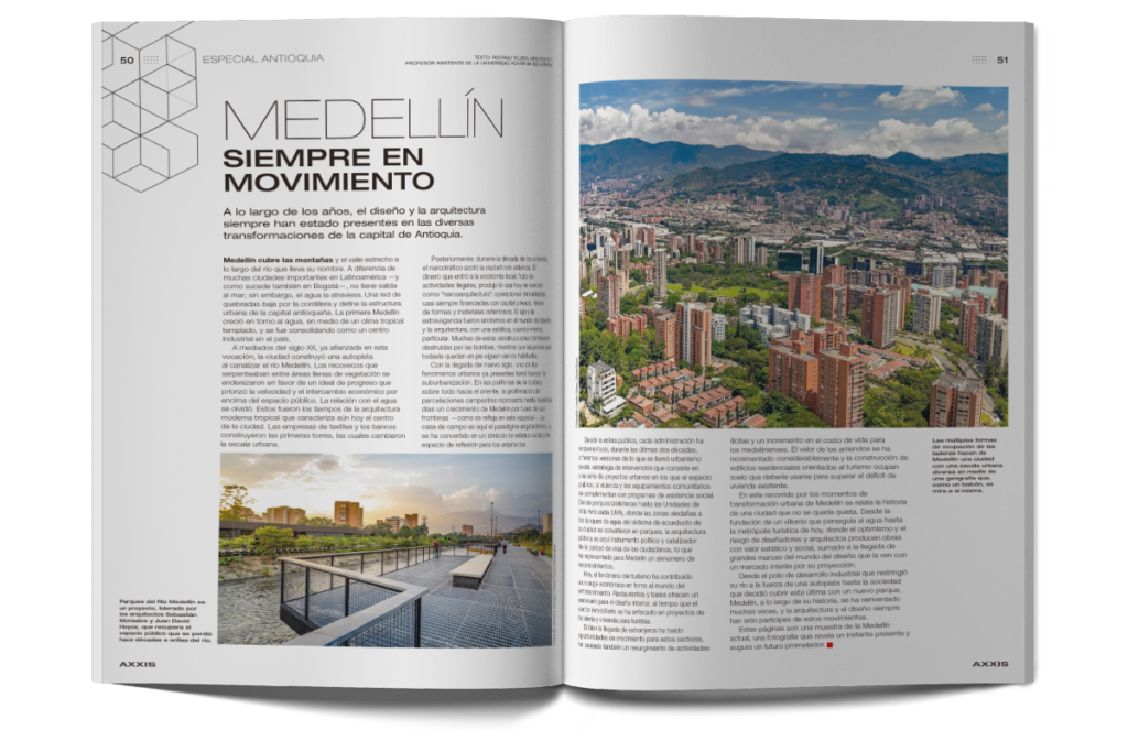 Seis casas y mucho más en el nuevo número de la versión impresa de axxis