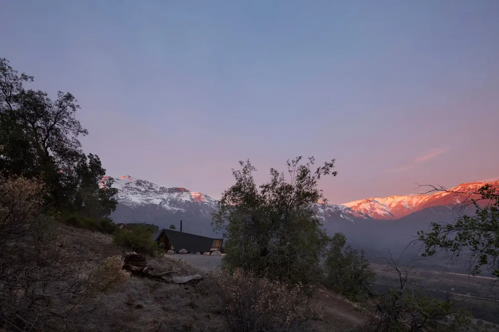 Este refugio para montañistas es una casa de campo familiar de ensueño