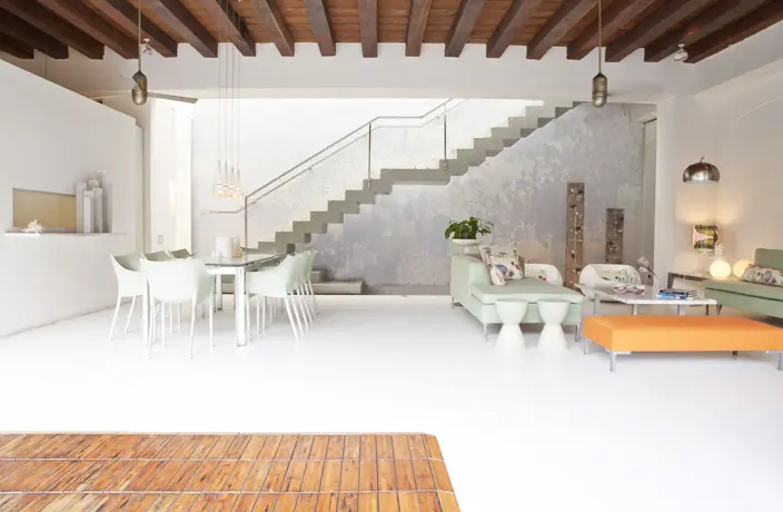 Arquitectura colonial contemporánea en esta casa del centro histórico de cartagena