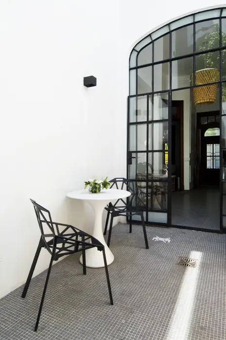 Una casa argentina de estilo porteño contemporáneo Una casa argentina de estilo porteño contemporáneo