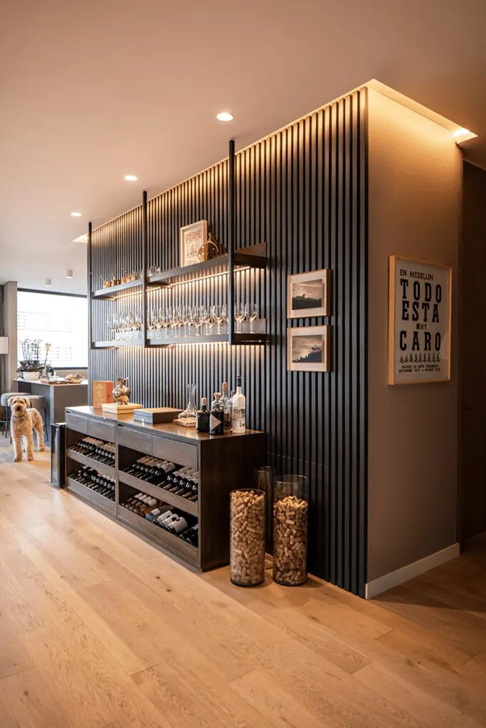 Un apartamento en el que se disfruta de una atmósfera 'moody' Un apartamento en el que se disfruta de una atmósfera 'moody'