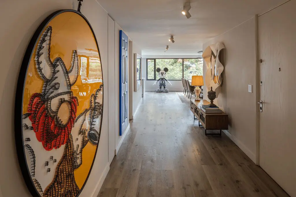 Los arquitectos ensamblaron dos apartamentos en uno en este proyecto en bogotá