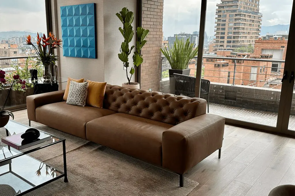 Un ‘penthouse’ en bogotá en el que los protagonistas son la madera y la vista Un ‘penthouse’ en bogotá en el que los protagonistas son la madera y la vista