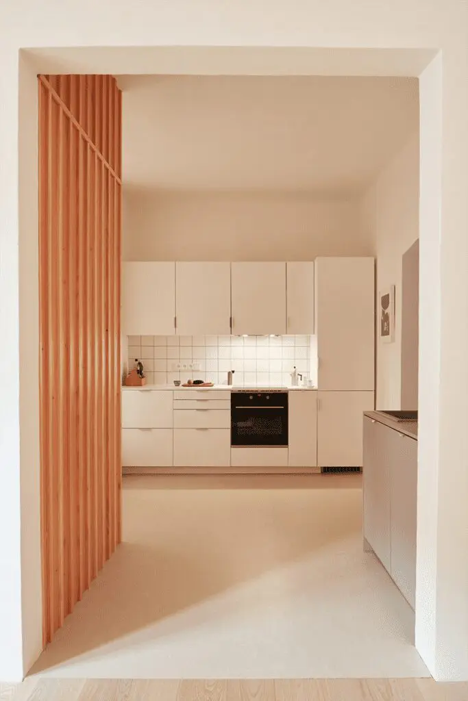 La iluminación es lo más importante de este apartamento en praga