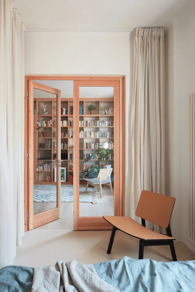 La iluminación es lo más importante de este apartamento en praga