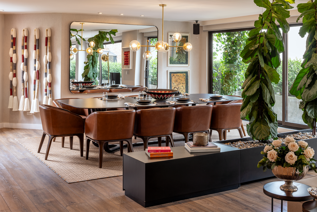 ‘el mayor reto de remodelar este apartamento fue su tamaño’: tres pisos y 750 m2