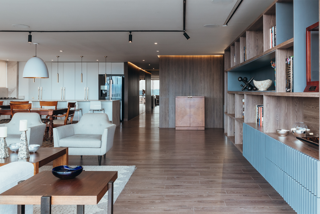 Un apartamento en los cerros orientales con una arquitectura dispuesta a la serenidad 