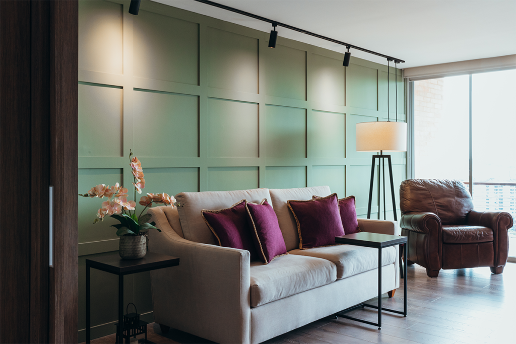 Un apartamento en los cerros orientales con una arquitectura dispuesta a la serenidad 