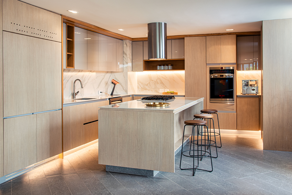 Un apartamento novedoso cuyo ambiente transmite exclusividad y alegría