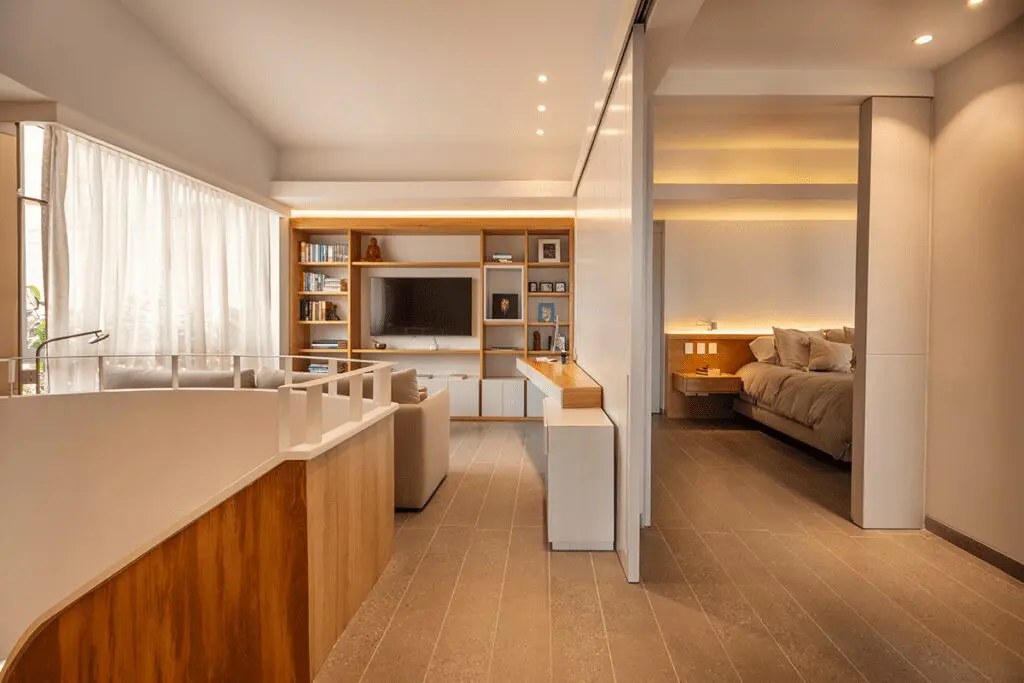 Un apartamento novedoso cuyo ambiente transmite exclusividad y alegría Un apartamento novedoso cuyo ambiente transmite exclusividad y alegría