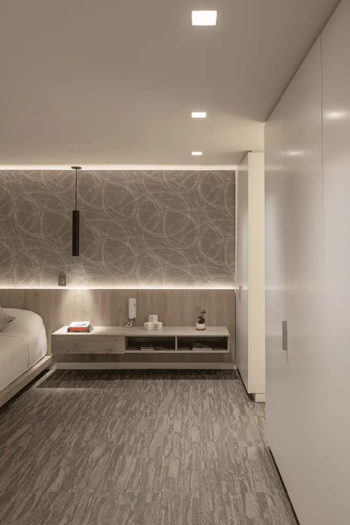 Este apartamento en bogotá tiene una relación directa con un lago