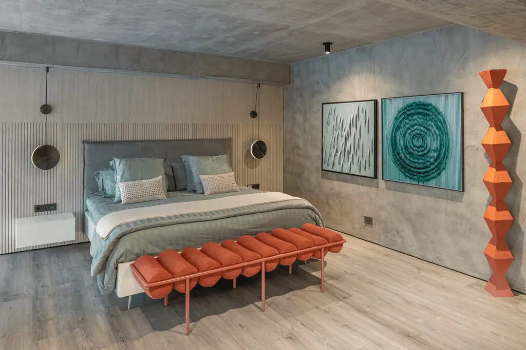 La estructura y los objetos le conceden el encanto a este apartamento en bogotá