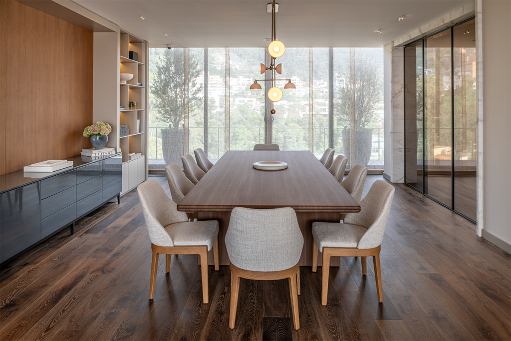 El diseño de este apartamento en bogotá logró un cálido minimalismo