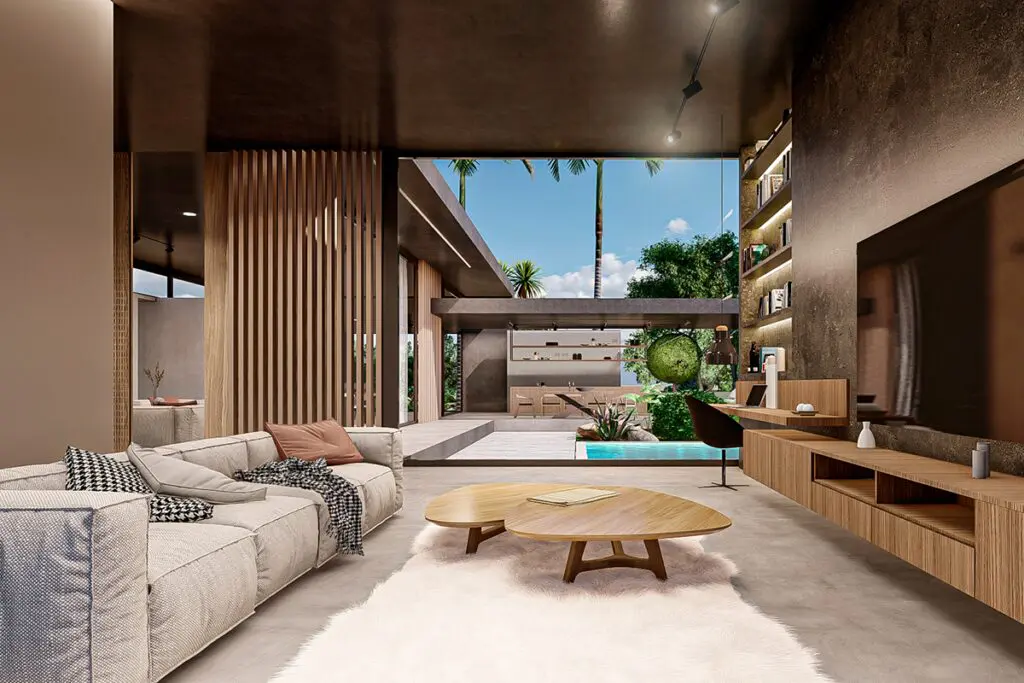 Diseño de casa ubicada en villavicencio por la firma mf arquitectos.