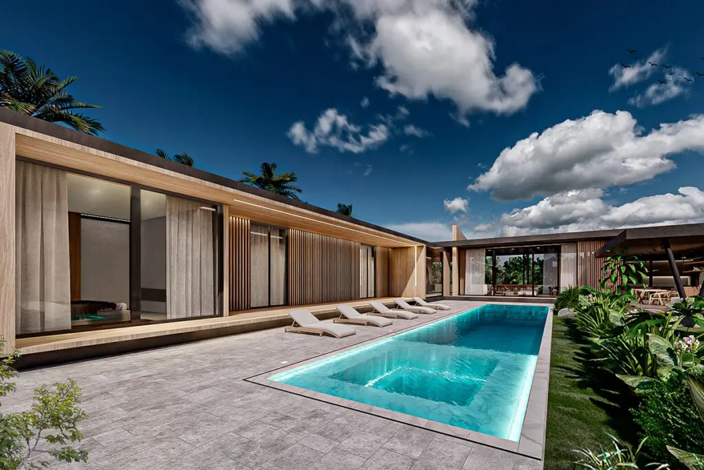 El diseño de esta casa está pensado para disfrutar a plenitud su ubicación