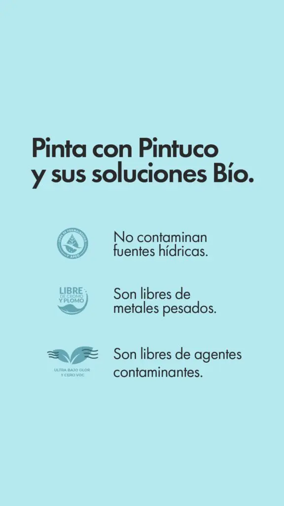 Una marca de pinturas colombiana amigable con el medio ambiente