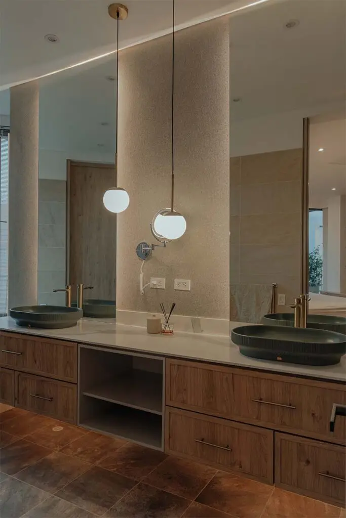 Diseño baño firma mdv arquitectura