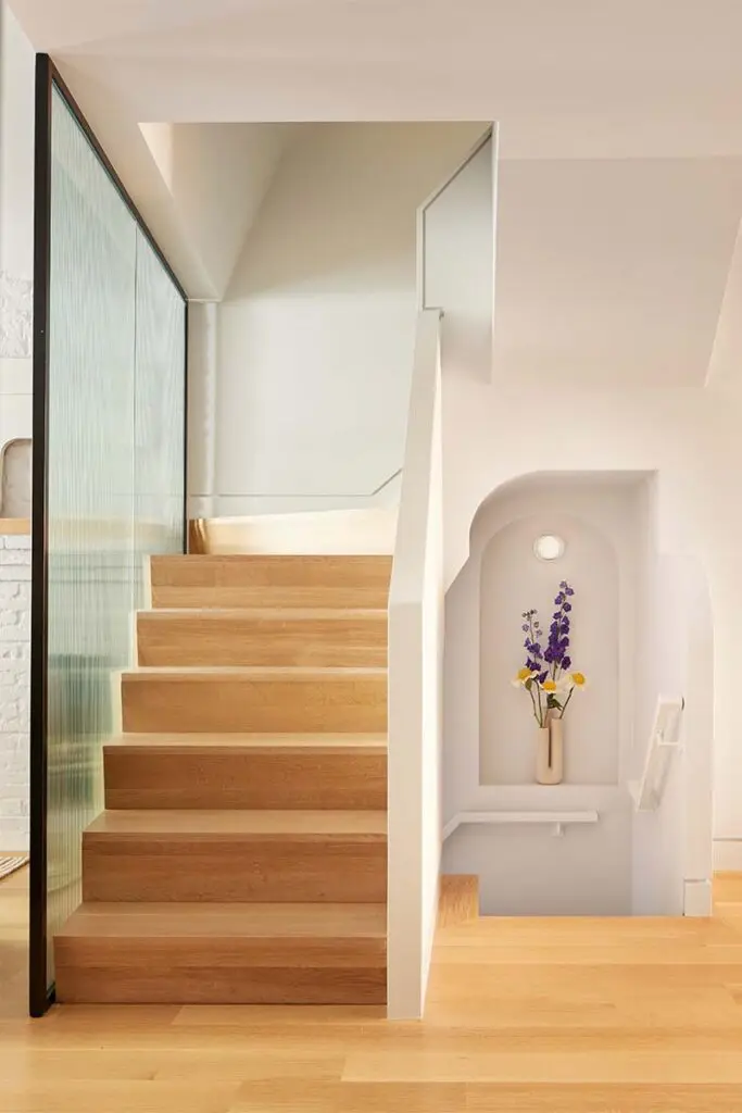 Bosque, mar y cielo inspiran la decoración de este apartamento cerca al central park Bosque, mar y cielo inspiran la decoración de este apartamento cerca al central park