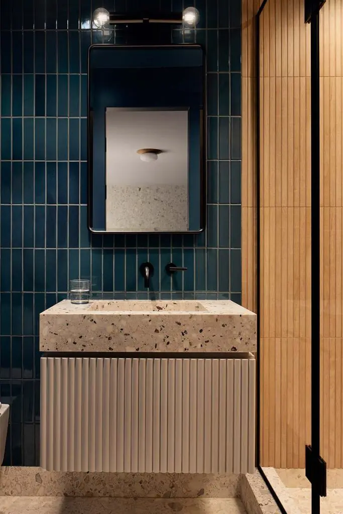 Bosque, mar y cielo inspiran la decoración de este apartamento cerca al central park Bosque, mar y cielo inspiran la decoración de este apartamento cerca al central park