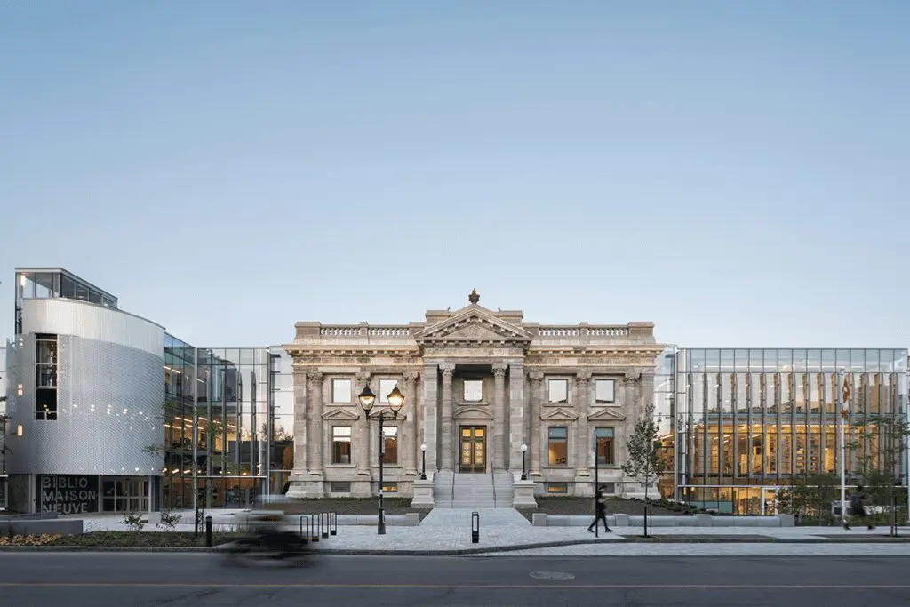 La nueva biblioteca maisonneuve y su diseño contemporáneo
