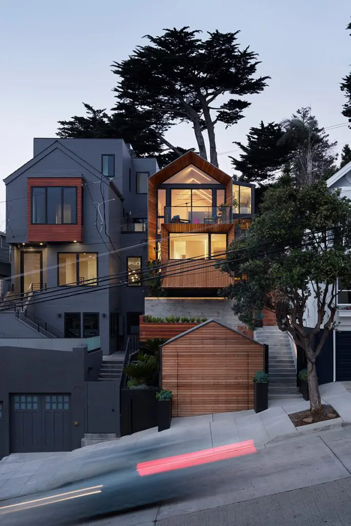 Esta casa en california está diseñada con una poderosa arquitectura abierta