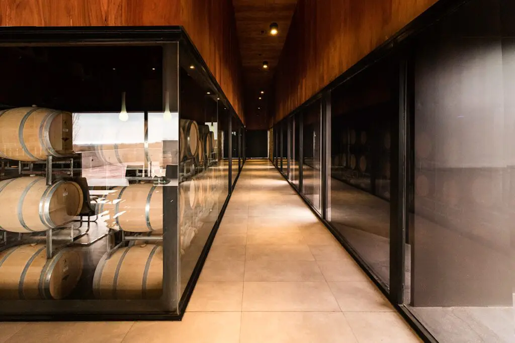 Esta bodega de vinos en argentina tiene un impactante diseño que se funde con el paisaje