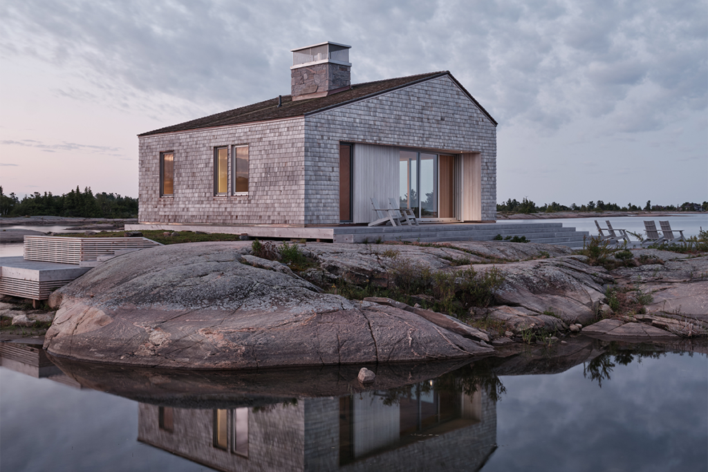 Estas cabañas son un refugio inmerso en la naturaleza de canadá