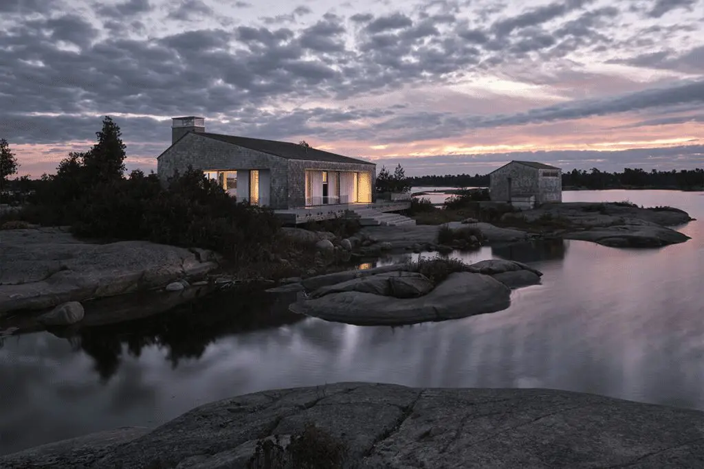 Estas cabañas son un refugio inmerso en la naturaleza de canadá