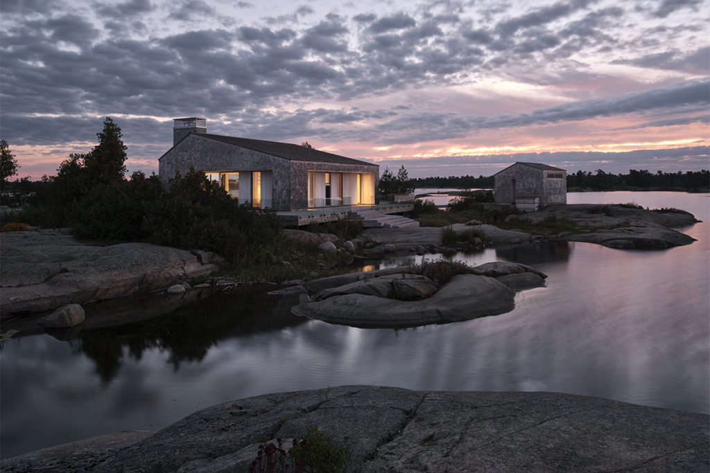 Estas cabañas son un refugio inmerso en la naturaleza de canadá