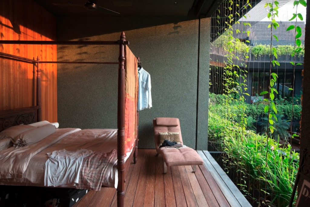 Una casa multifamiliar diseñada como un oasis ecológico de ensueño Una casa multifamiliar diseñada como un oasis ecológico de ensueño