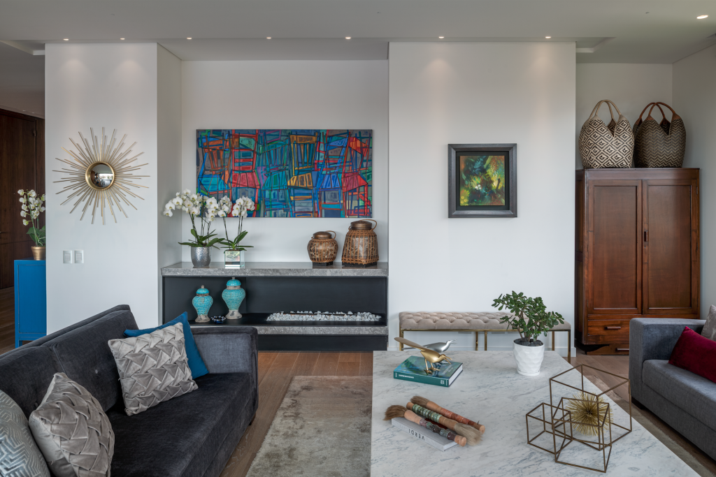 Un apartamento en el barrio la cabrera en bogotá que le rinde homenaje a la calidez y la sobriedad