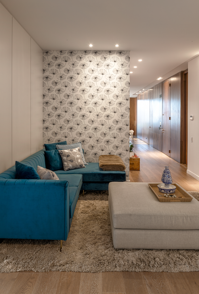 Un apartamento en el barrio la cabrera en bogotá que le rinde homenaje a la calidez y la sobriedad