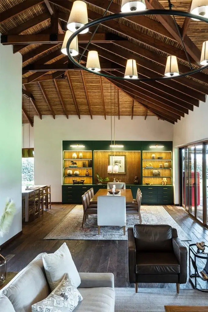 Un hogar entre montañas: la calidez campestre de una casa en tenjo