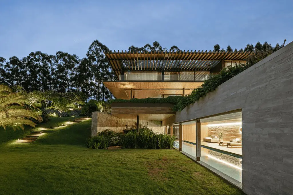 El diseño de una casa de verano para disfrutar de la tranquilidad del campo 