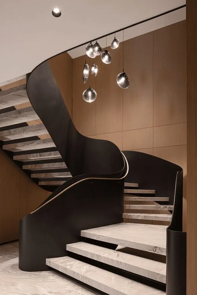 Una casa cálida y cómoda diseñada en forma de t Una casa cálida y cómoda diseñada en forma de t