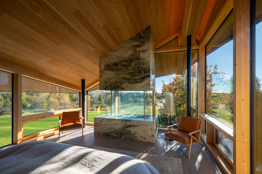 Esta arquitectura honra la conexión emocional con la tierra 