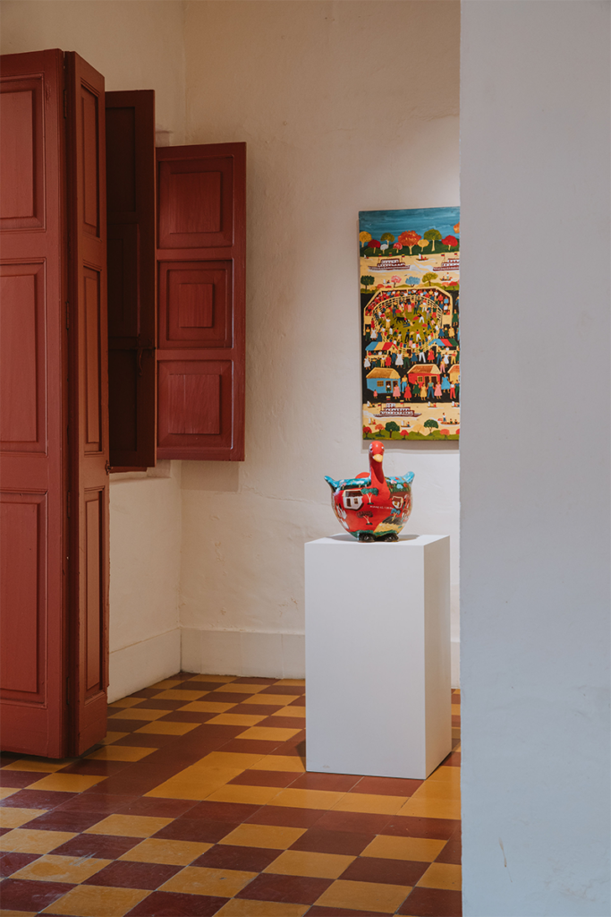 Una casa en antioquia renovada para ser un retiro de arte y cultura 