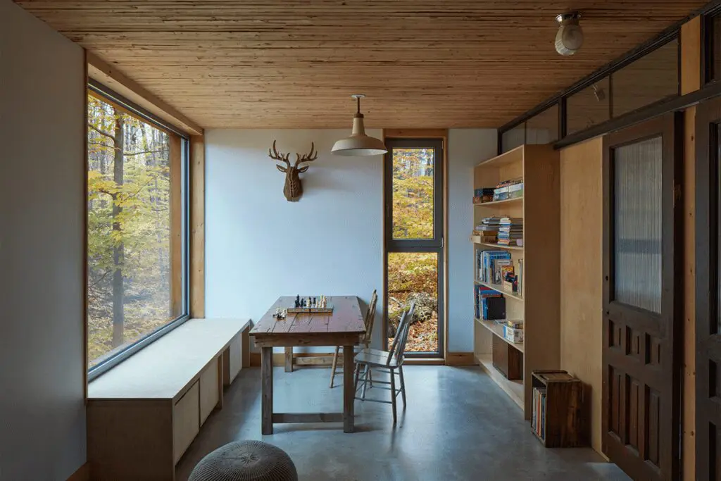 Una casa con una arquitectura para disfrutar de todas las estaciones del año Una casa con una arquitectura para disfrutar de todas las estaciones del año