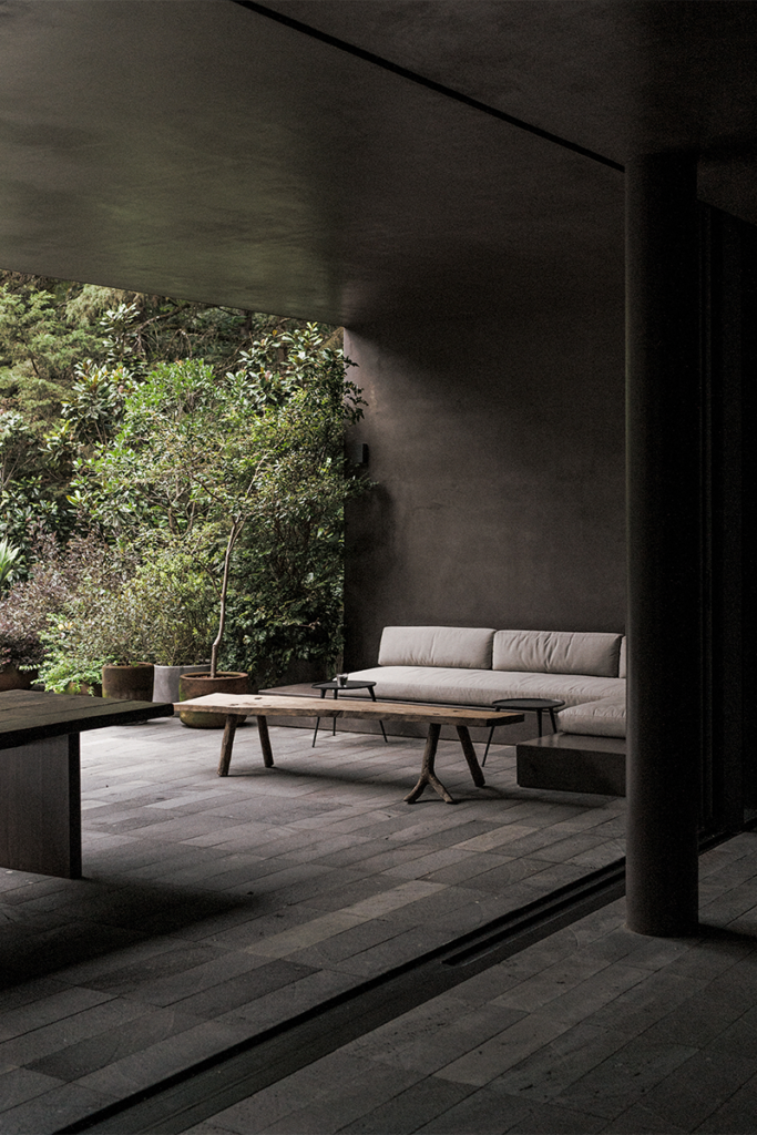 Una casa escondida en medio del bosque en ciudad de méxico 