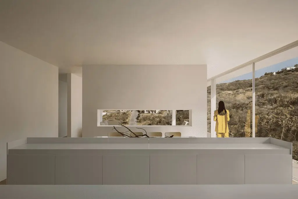 Una casa en méxico entre dos opuestos: la montaña y el concreto Una casa en méxico entre dos opuestos: la montaña y el concreto