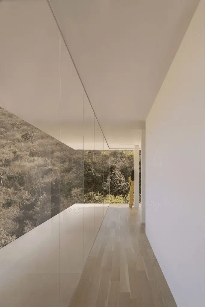 Una casa en méxico entre dos opuestos: la montaña y el concreto Una casa en méxico entre dos opuestos: la montaña y el concreto