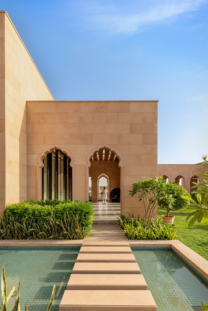 Una casa en la india con un diseño que la convierte en una joya arquitectónica Una casa en la india con un diseño que la convierte en una joya arquitectónica