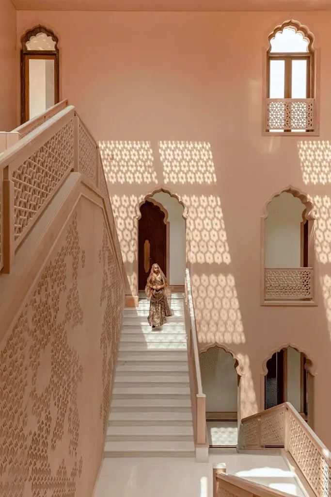 Una casa en la india con un diseño que la convierte en una joya arquitectónica